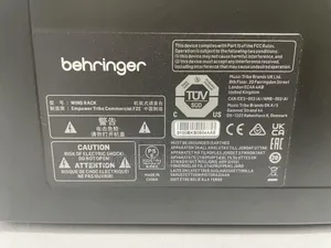 Behringer Wing Rack Rackmount 48-channel Digital Mixing Engine