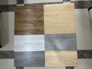 Vinly Wood Rubber Tiles 460x460 Square