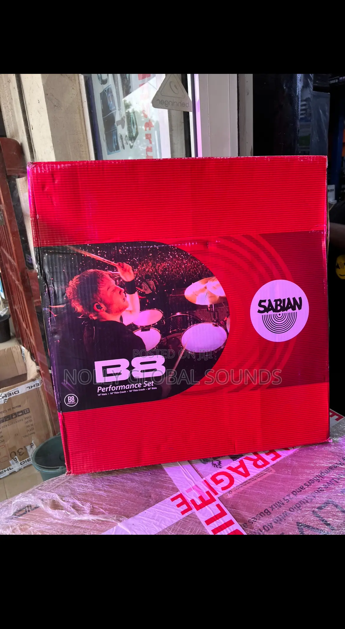 Sabian Cymbals Sbr Performance Set