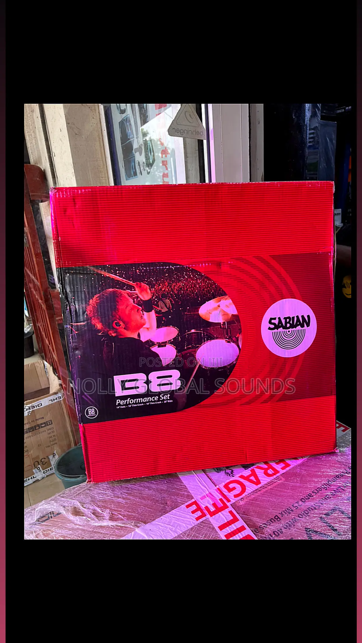 Sabian Cymbals Sbr Performance Set