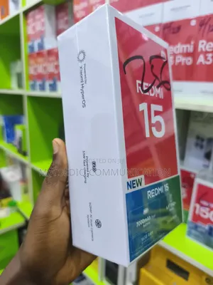 New Xiaomi Redmi 15 256 GB Black