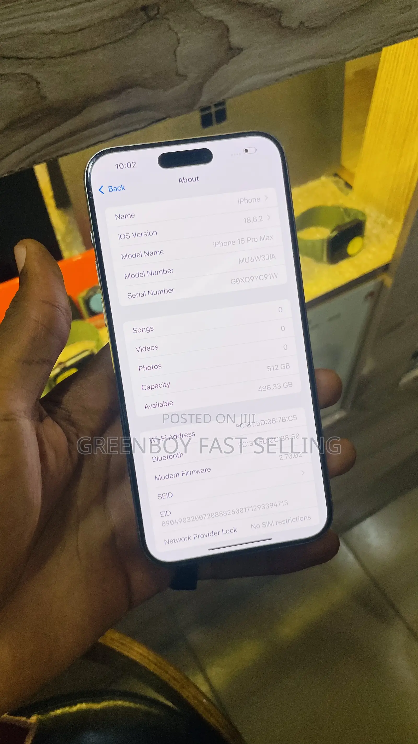 Apple iPhone 15 Pro Max 512 GB Blue