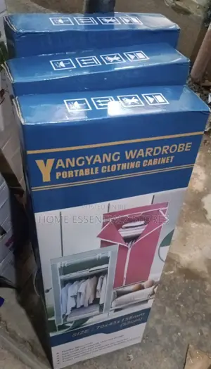 Single Canvas Foldable Fabric Wardrobe - Single Phase