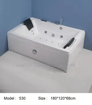 Rectangle Jacuzzi Sets With Bluetooth and Massage.