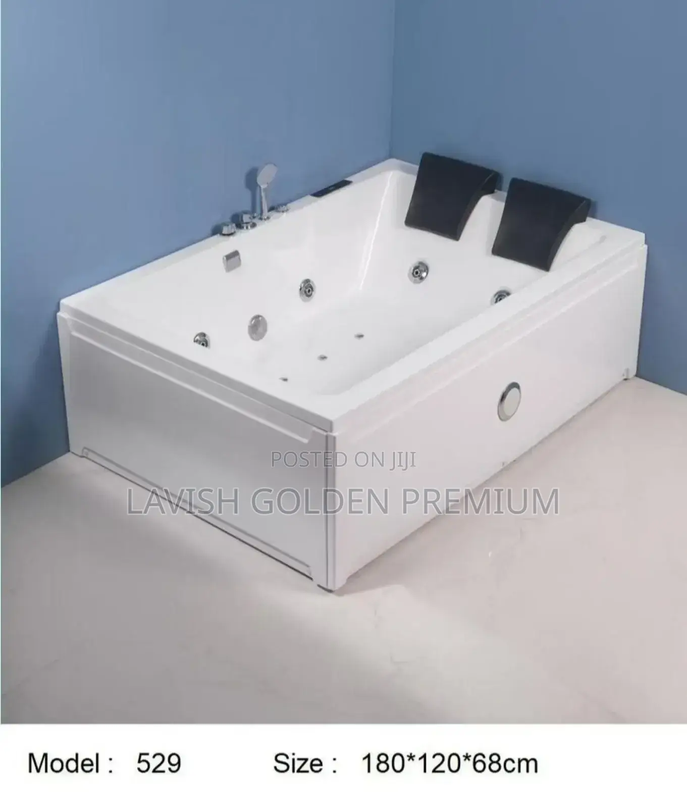 Bed Acrylic Jacuzzi Set