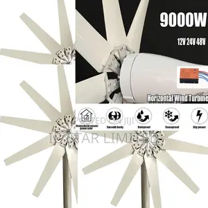 Buy 9000w Horizontal Turbine to Establish Unshakeable Power Certainty