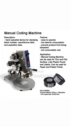 Manual Coding Machine Dy8 | Batch Coding Machine For Date
