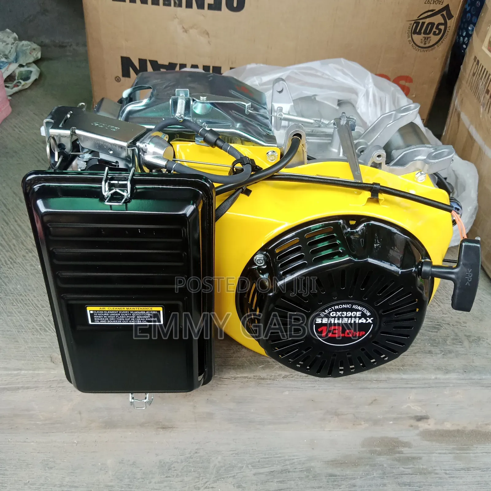 Half Engine for Generator Gx390/7000 (7kva)