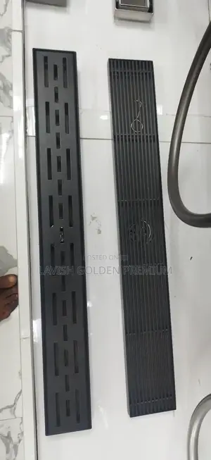 60cm Floor Drain Black