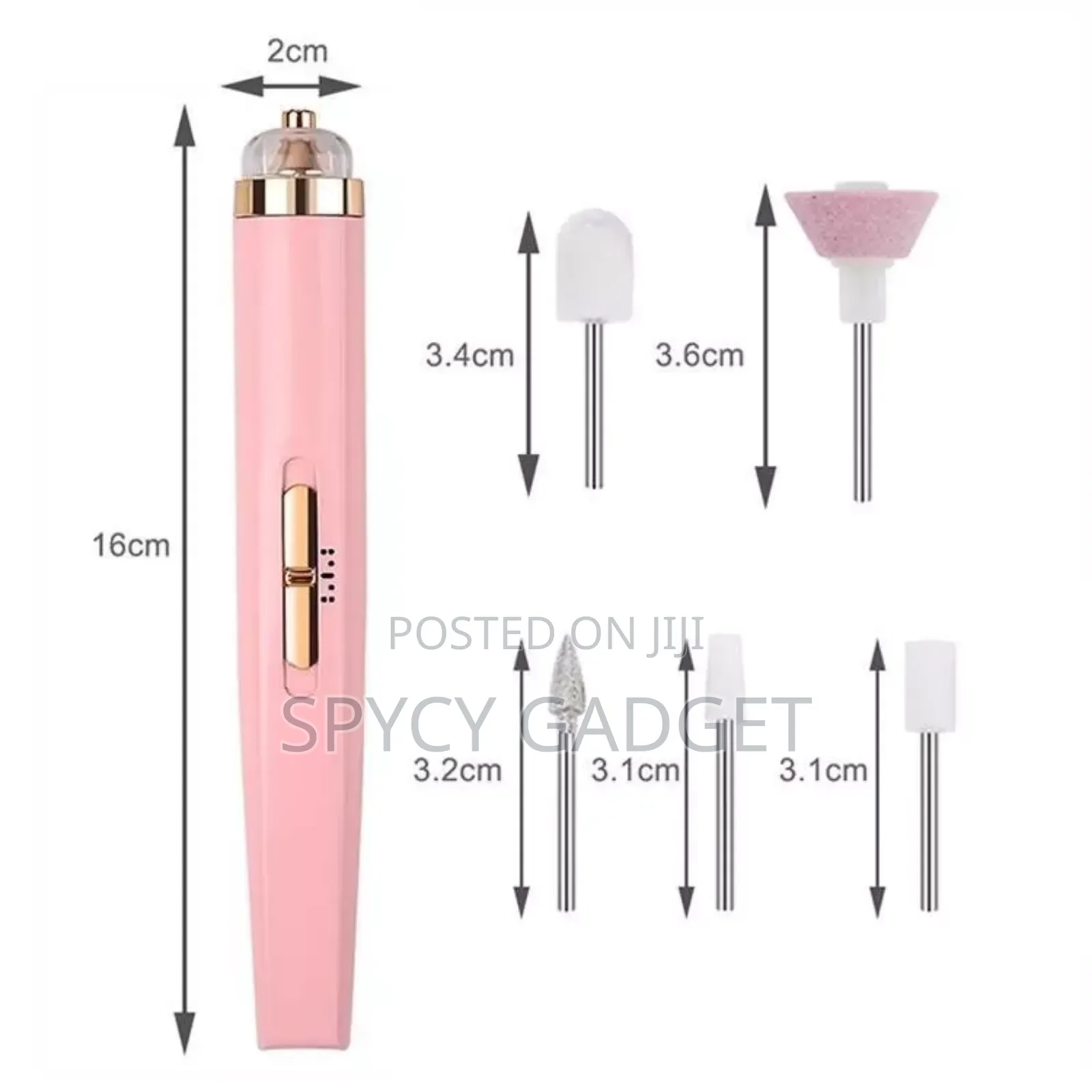 Electric Nail File Drill Pedicure/Manicure Kit Set