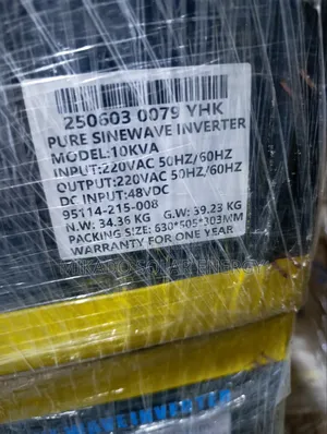 Yohako 10kva Inverter – Pure Sine Wave | Heavy-Duty Power Backup