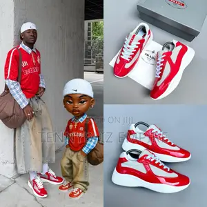 Davido-Inspired Latest Prada America Cup Sneakers