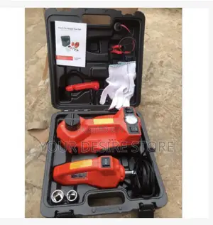 Big Electric Car Jack Wheelspanner and Tyre Pump 3in1 Jeeps Suv Cars