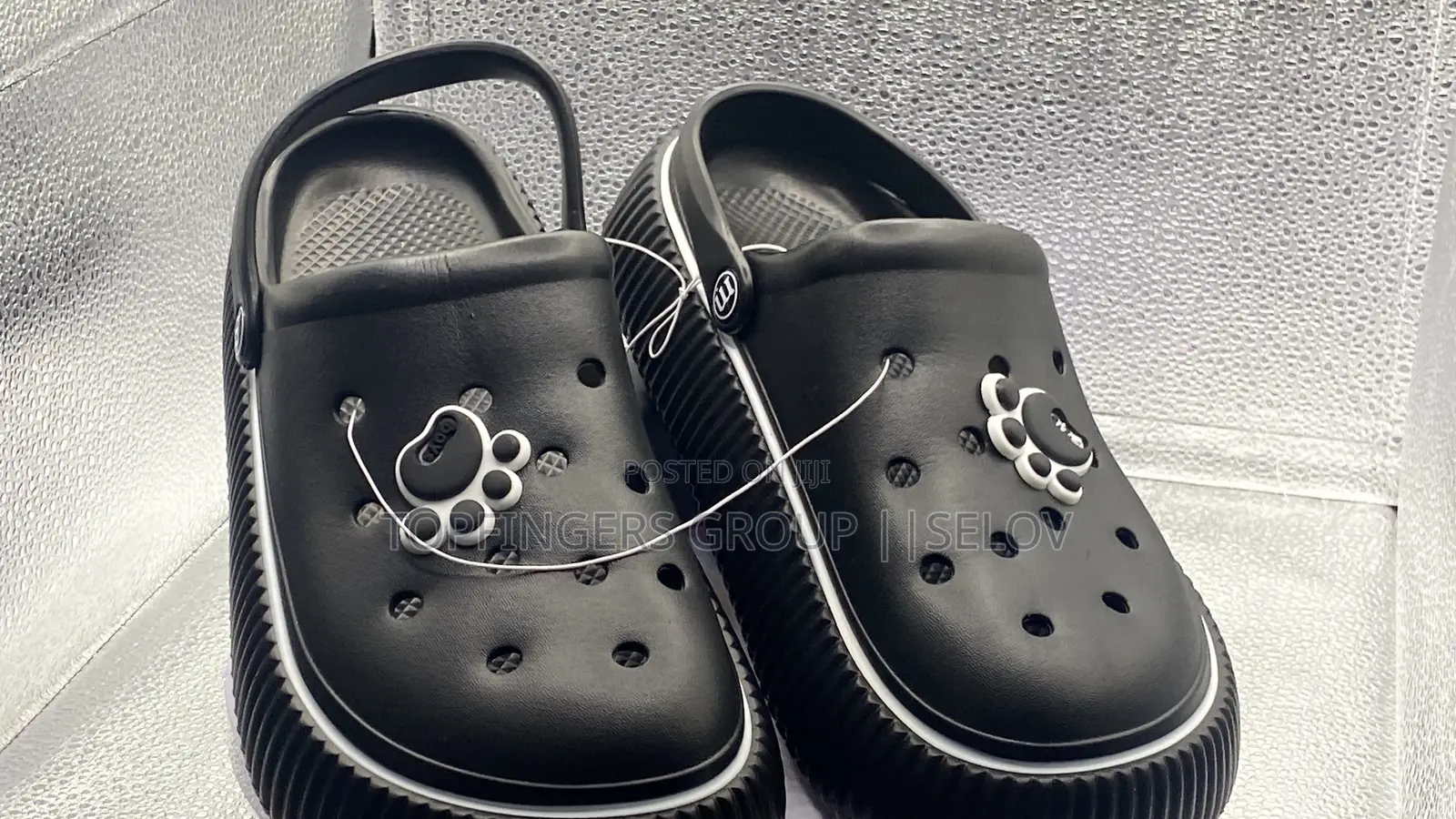 Smooth Lux Unisex Slides/Palm Crocs