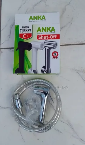 High Quality Chrome Made in Turkey  Pressing Shower (Bum Bum Wash)