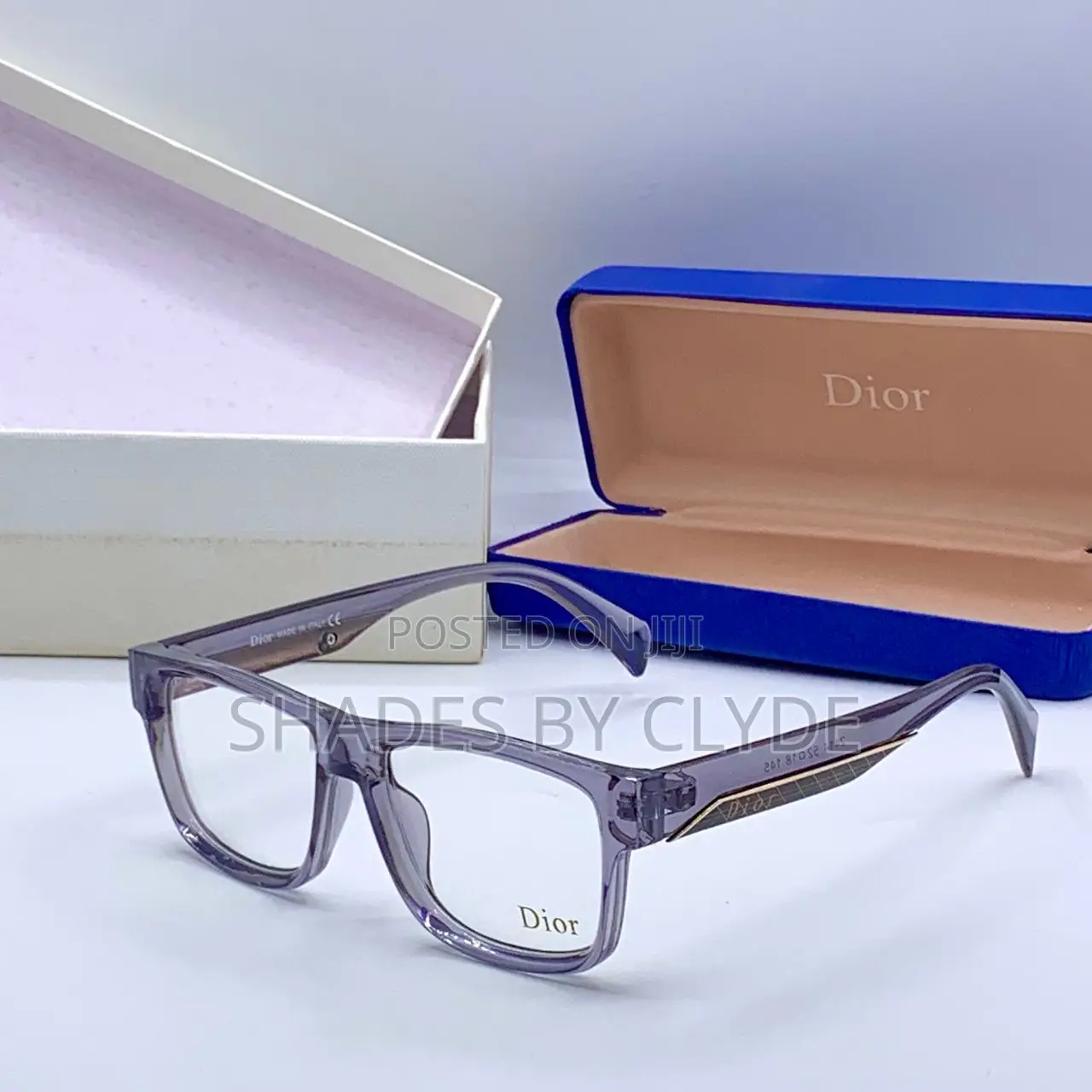Authentic Dior Eyeglasses- Rectangular Frame - Brand New!