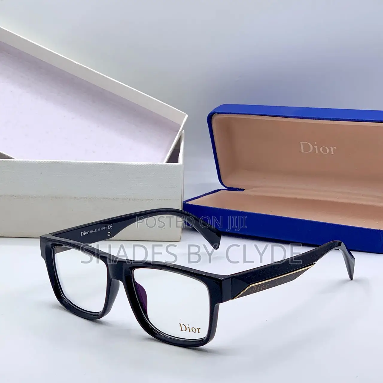 Authentic Dior Eyeglasses- Rectangular Frame - Brand New!
