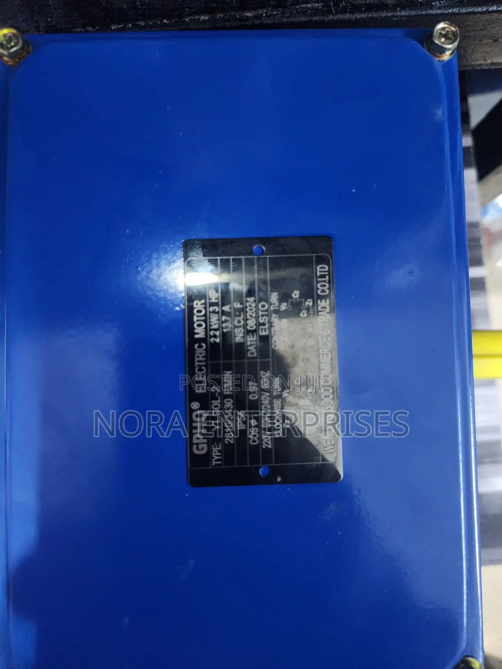 3hp/2.2kw Single Phase Electric Motor 100% Copper