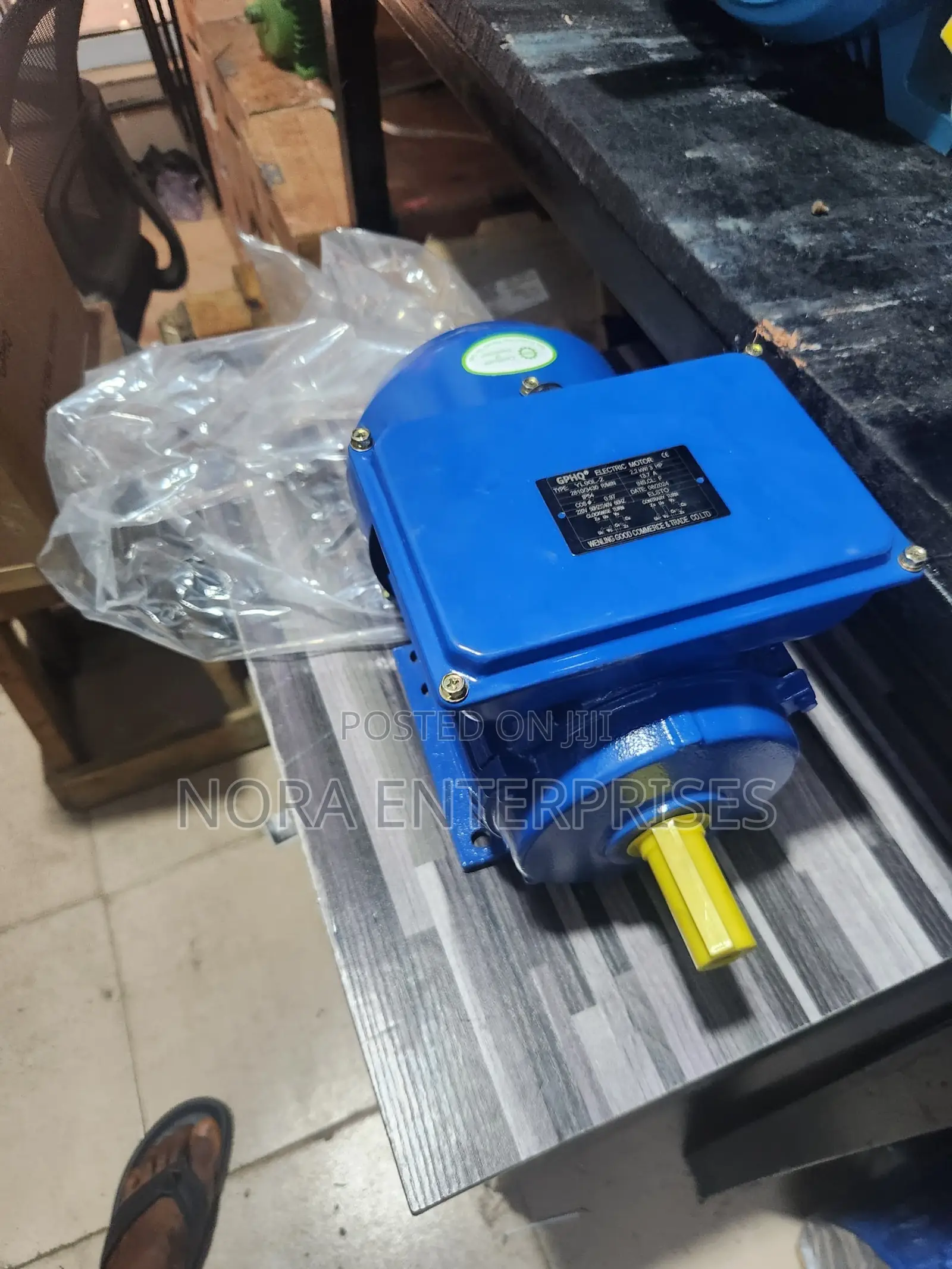 3hp/2.2kw Single Phase Electric Motor 100% Copper