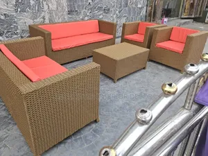 7seater Restaurant Rattan Chairs and Table