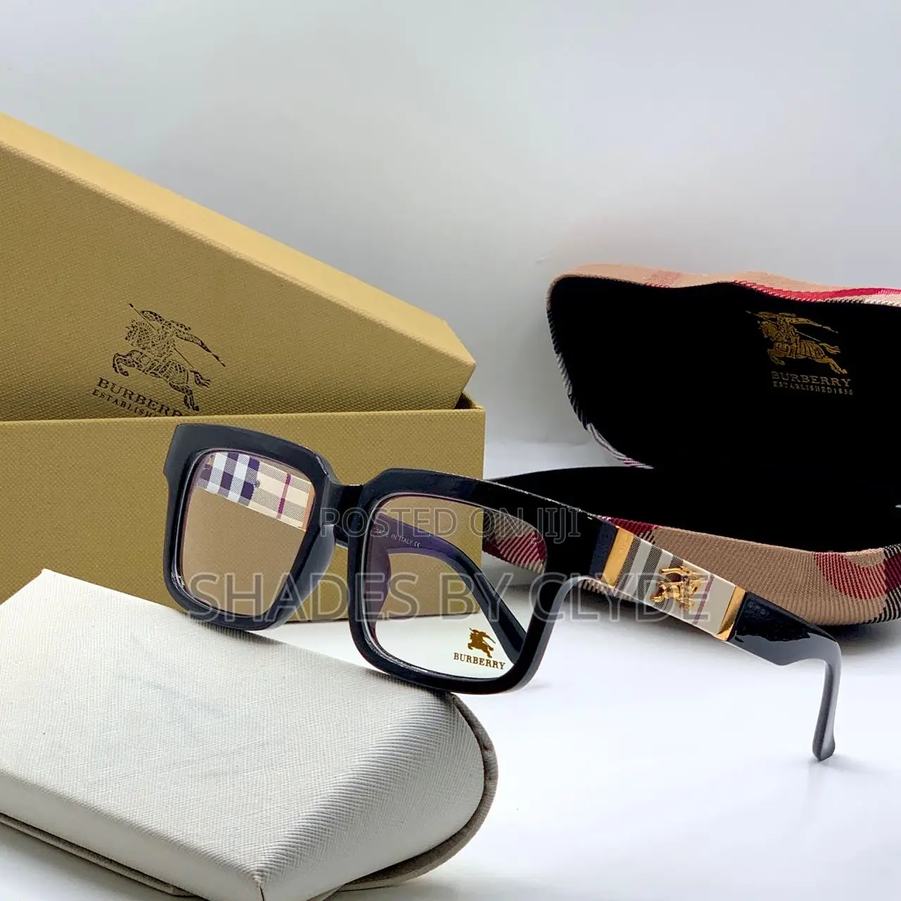 Burberry Eyeglasses - Brand New! - Rectangular Frame - Luxury Eyewear