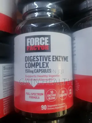 Force Factor Digestive Enzymes Complex 150mg by 90caps
