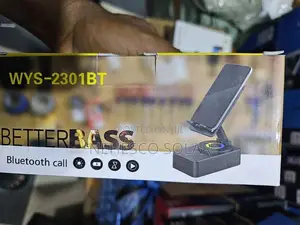 5-in-1 Phone Holder With Bluetooth Speaker