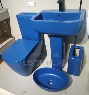 Sweethome Water Closet With Basin and Pedestria