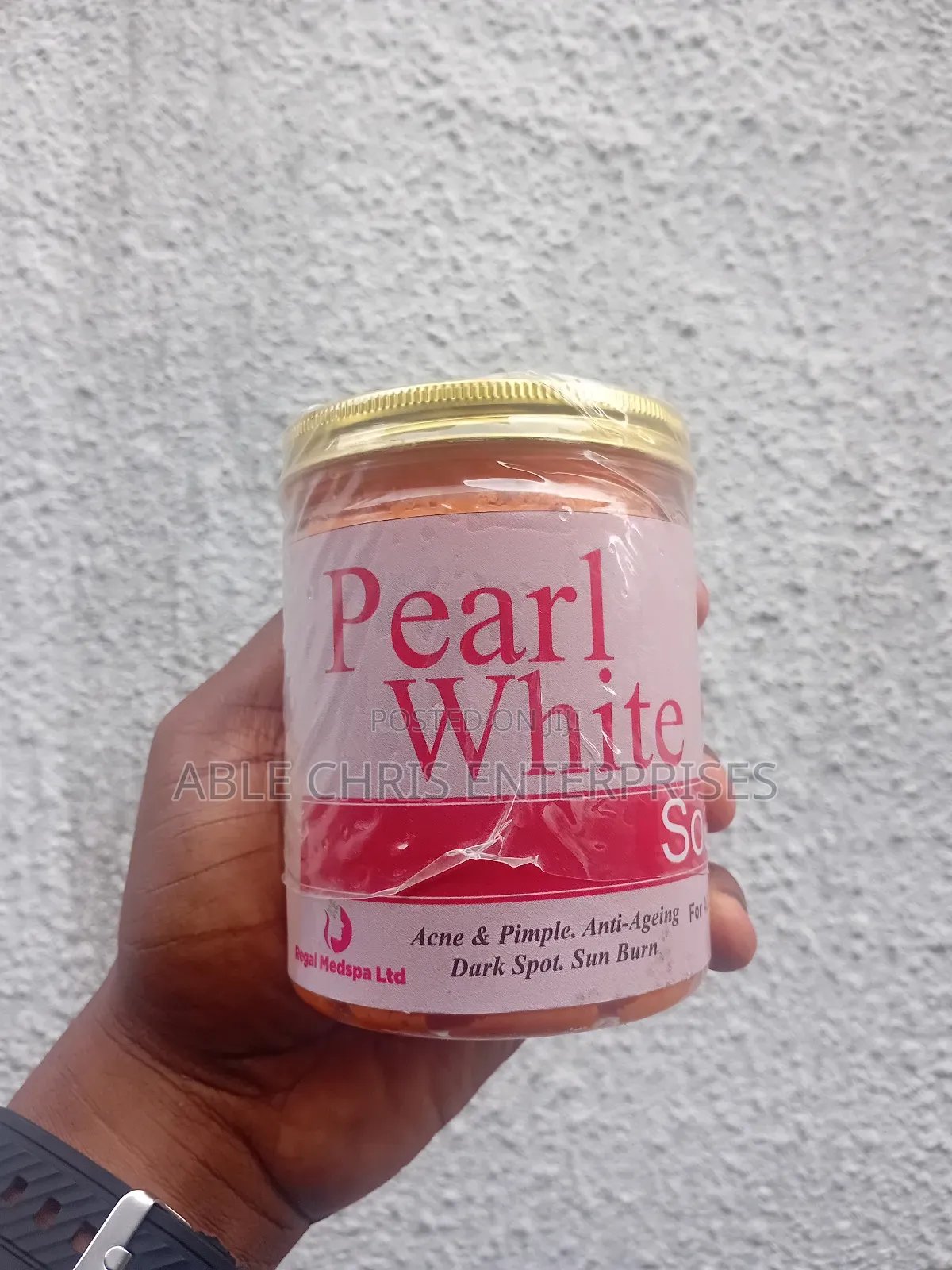 Pearl White Soap
