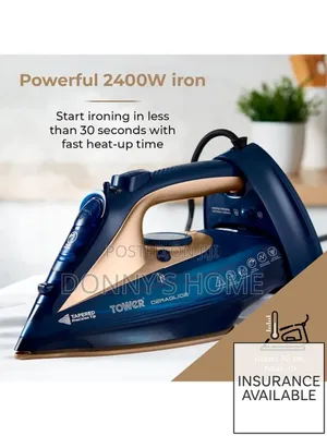 Tower 2 In 1 Cord/Cordless Steam Iron