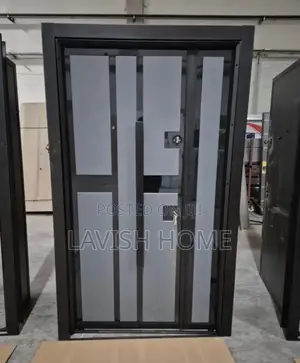 Black Luxury Turkish Security Door 4ft by 7ft