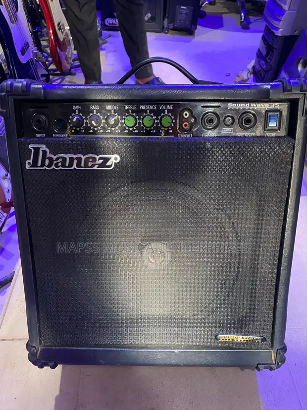 アイバニーズ ベースアンプ Ibanez SW35（SoundWave 35） Ibanez Sw35 Soundwave 35w Bass Combo Amp - 2000s Black - MAPSS