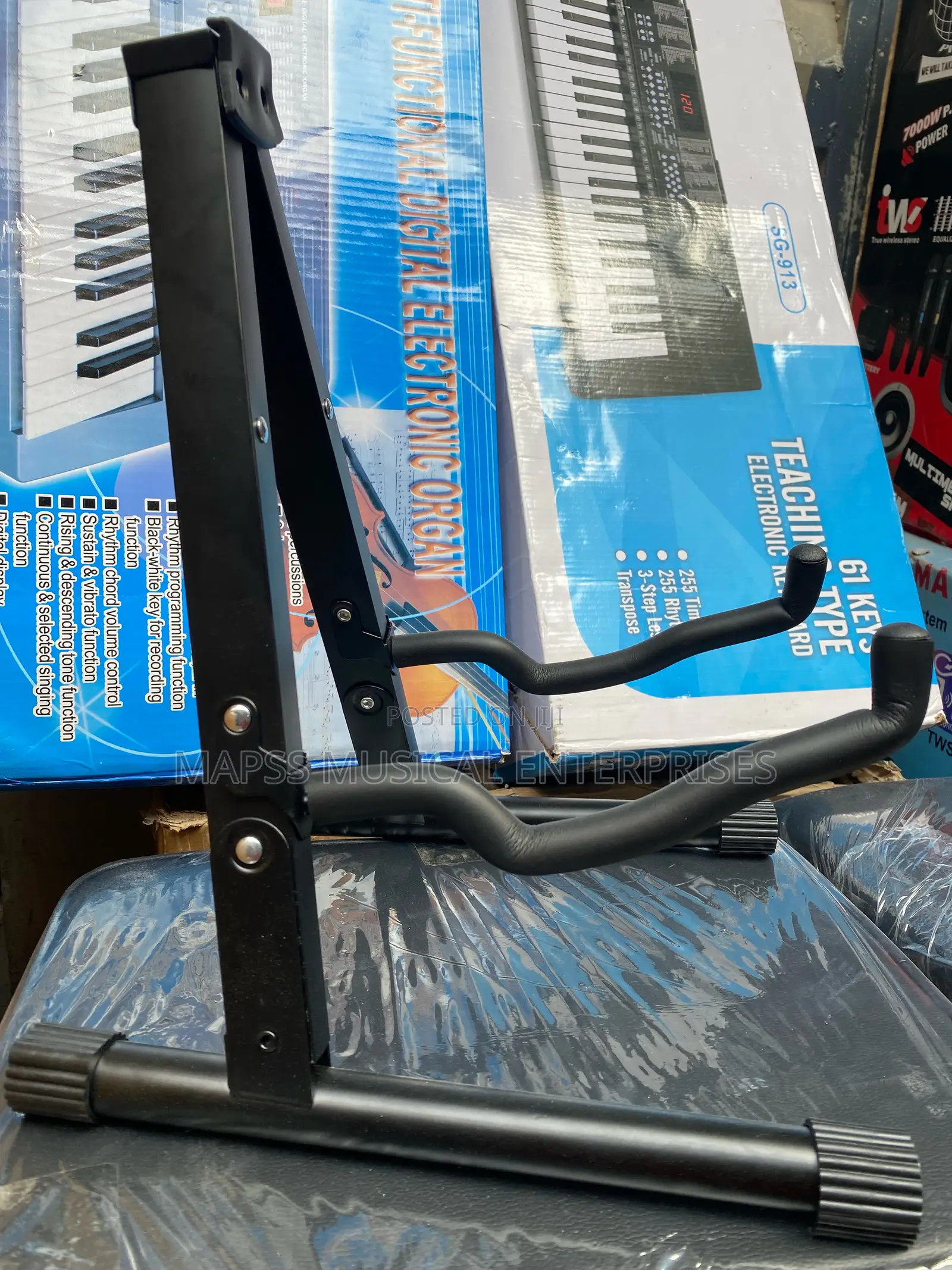 Portable Folding Guitar Stand