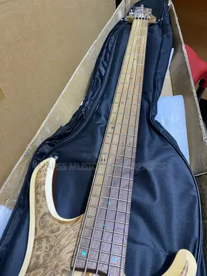 Luxars S-B60 5-String Active Electric Bass Guitar