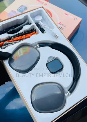 P9 Series 9 Smartwatch and Headphone Combo Pack
