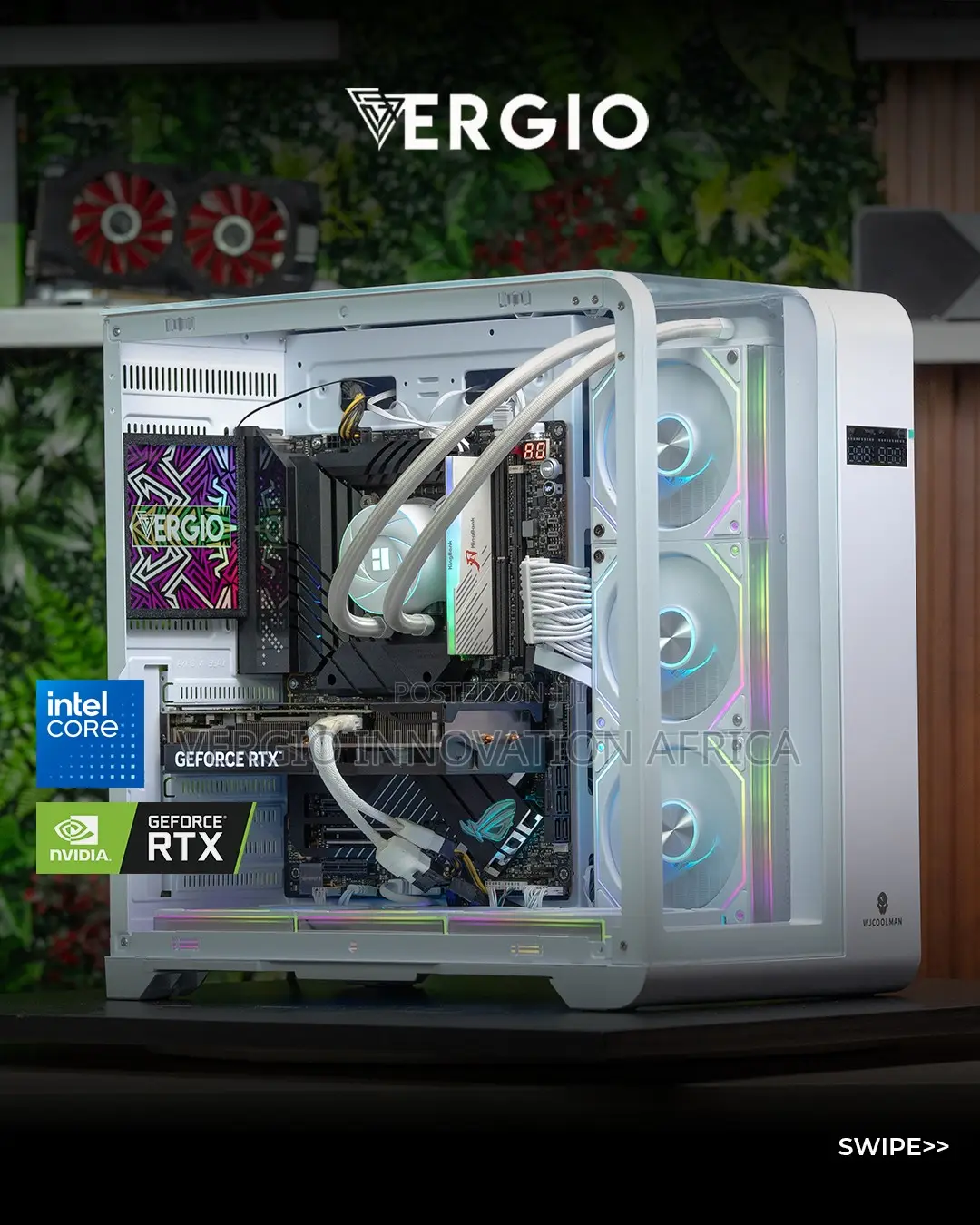 New Desktop Computer 64GB Intel Core i7 SSD 2T