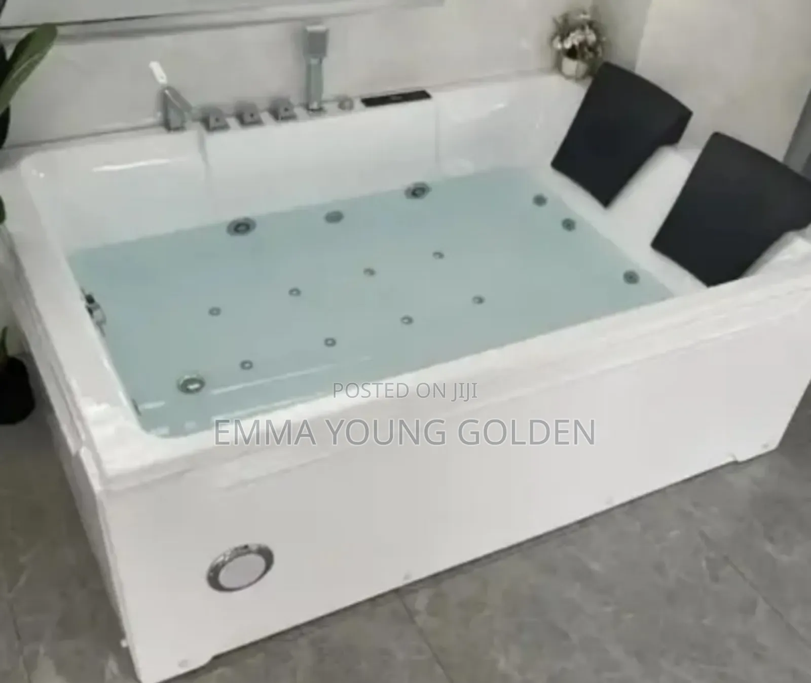 Square Double Two in One Jacuzzi