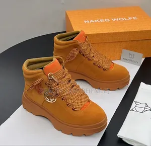 Naked Wolf High Top Designer Boots in Ibadan - Shoes, Rasheedat Ayomide
