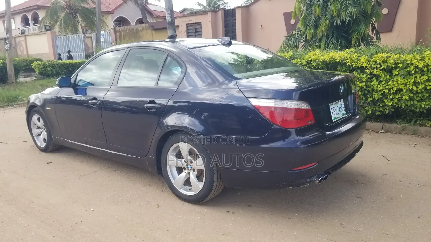BMW 528i 2008 Blue