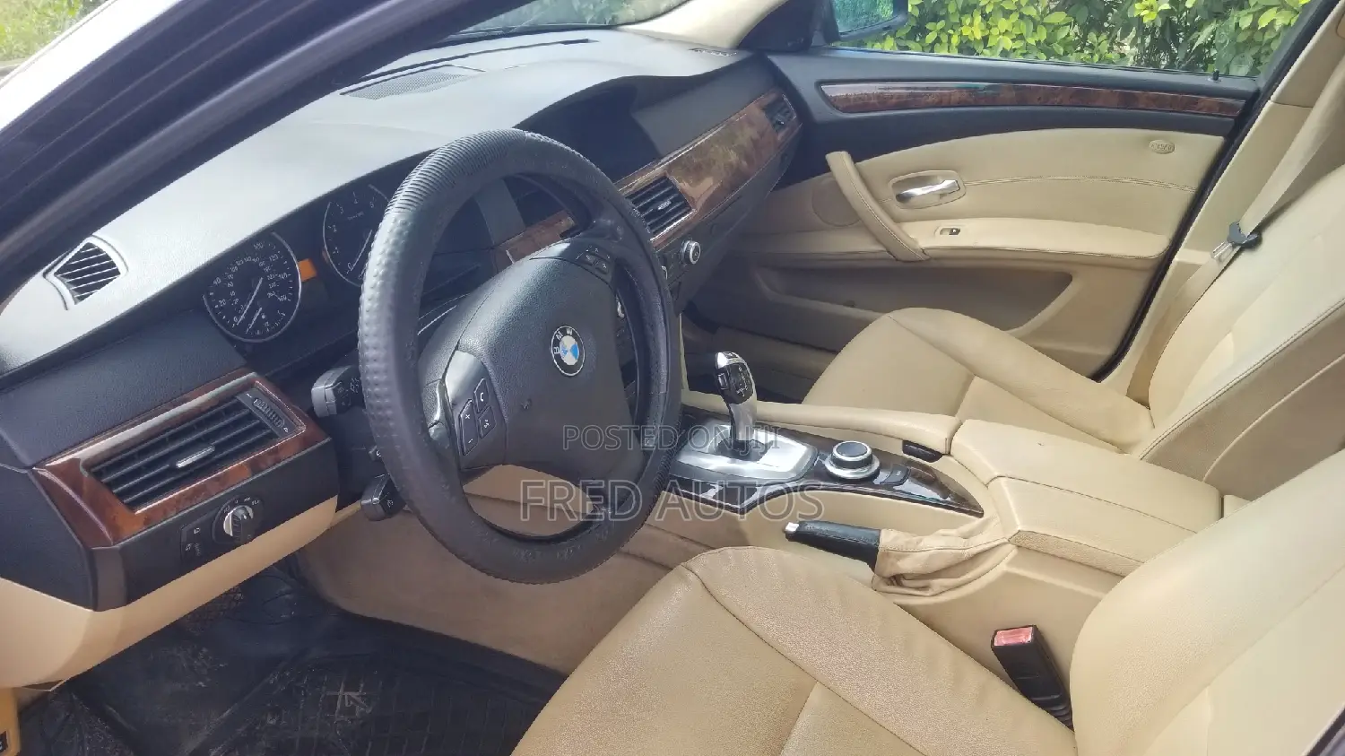 BMW 528i 2008 Blue