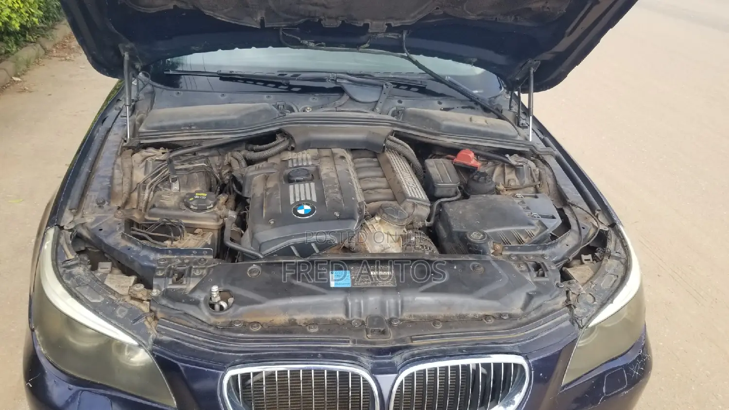 BMW 528i 2008 Blue