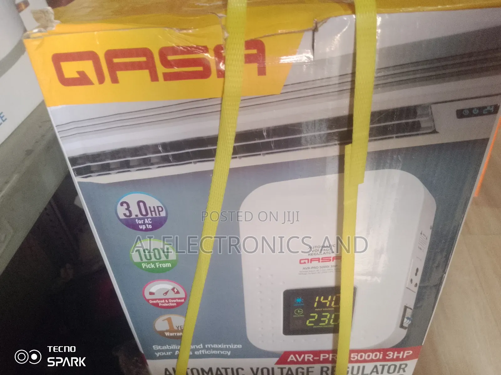 Qasa Stabilizer 5000w Wall Mount.