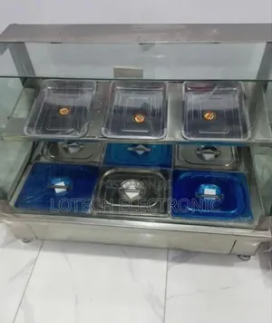 Local 6-Plate Food Warmer —Keeps Food Hot Fresh for Hours! Strong