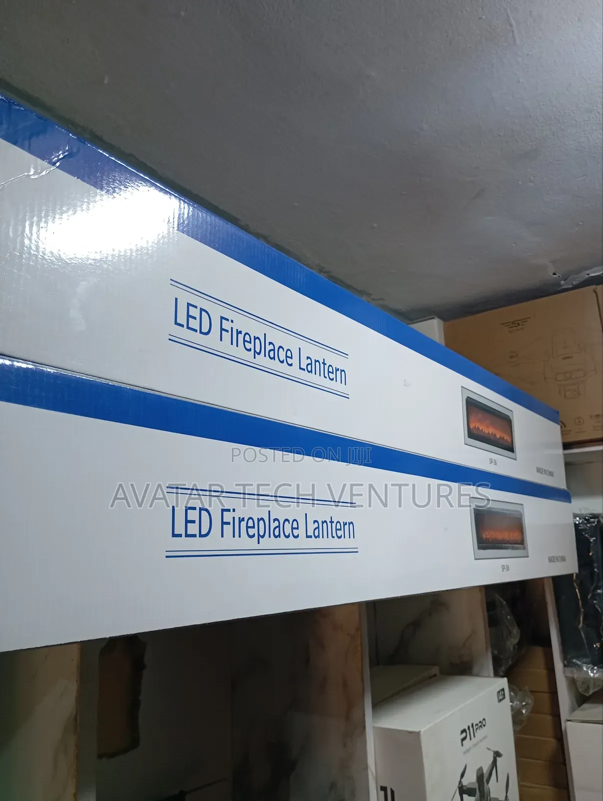 Led Fireplace 100cm