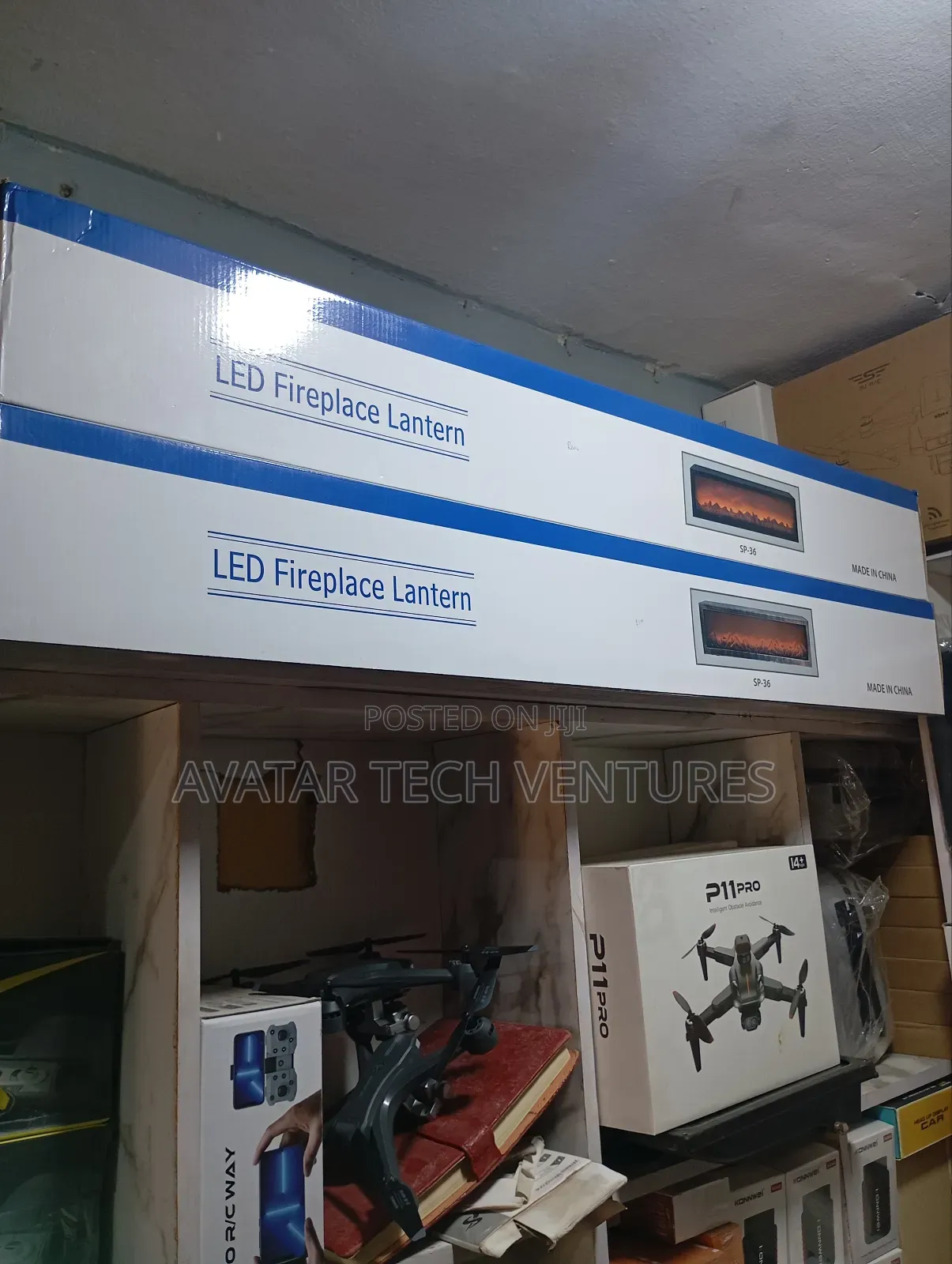 Led Fireplace 100cm