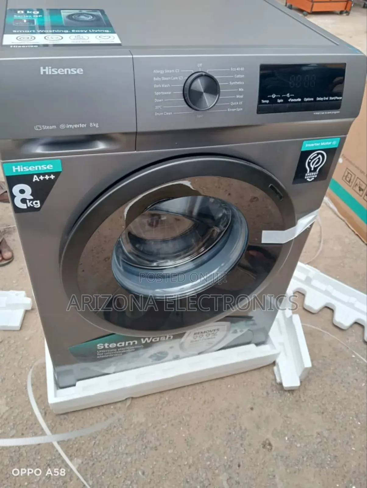 Hisense Washing Machine 8 Kg Front Load