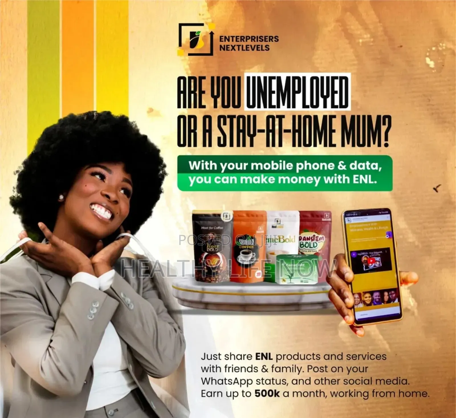 Register Become a Distributor and Sell Next Level Products Today