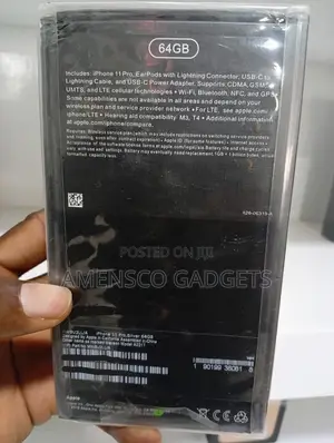 New Apple iPhone 11 Pro 64 GB Silver