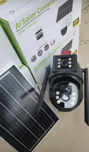 Hd Dual Lens CCTV Solar Camera 4g