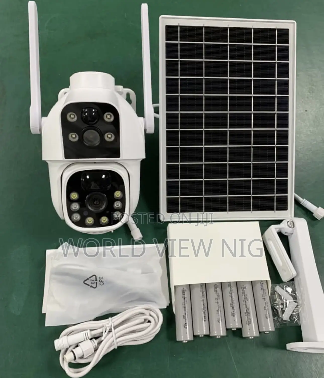 Ubox PTZ Dual Lenses Camera 4g